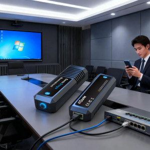 <span class=keywords><strong>Adaptador</strong></span> <span class=keywords><strong>de</strong></span> Audio Inalámbrico Dante 5.0 Dongle 2x1 Canales <span class=keywords><strong>de</strong></span> Audio 24-bit 48kHz PoE <span class=keywords><strong>para</strong></span> <span class=keywords><strong>Sonido</strong></span> en Vivo y Salas <span class=keywords><strong>de</strong></span> Conferencia - Product Image 3