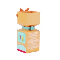 Boîtes cadeaux pliables carrées en carton blanc avec logo personnalisé pour Noël, Pâques, Nouvel An, pour bonbons, chocolat, nougat, biscuits, noix, aliments