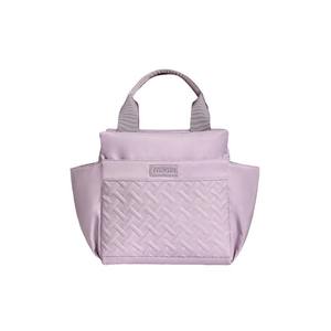 Sac à lunch isotherme Fracche, sac isotherme portable de grande capacité pour le travail, les voyages en plein air, les déplacements, violet - Product Image 5