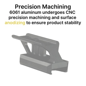 Soporte Elevador de Aluminio ACUMETA de 0.8 Pulgadas de Altura para Montaje de 20 mm - Product Image 3