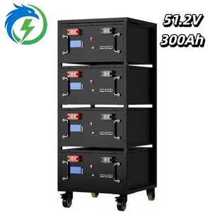 Batería de Inversor <span class=keywords><strong>Solar</strong></span> de 51.2V, Batería de Rack LiFePO4 de 5Kw 10Kw, Batería de Fosfato de Hierro y Litio de 48V <span class=keywords><strong>para</strong></span> Sistema de Almacenamiento de Energía Doméstica - Product Image 1