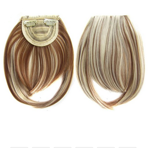 Clip in capelli umani bang resistenza al calore neat anteriore frangia estensione dei capelli - Product Image 2