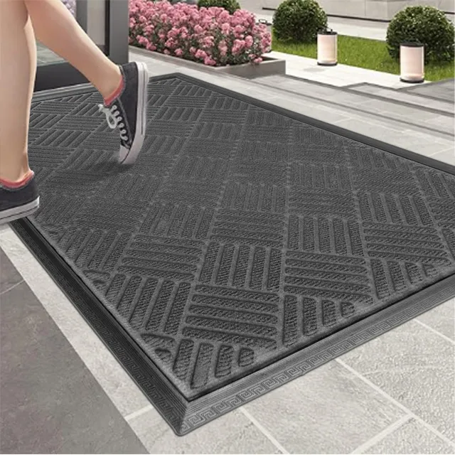 Professional Outdoor Rubber Backing Floor Mat Large Size Doormat for Home Hotel Entrance