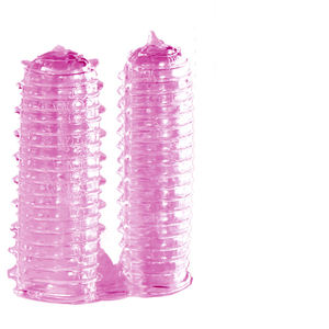 Guanti Anali con Punte Grandi per Sesso, Guanti Sexy in TPE per Masturbazione Maschile, Set di Dita con Spine - Product Image 2