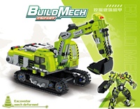 2-in-1 SWAT polis arabası ordu modeli yapı seti Zabawka Robot küçük parçacık bina oyuncak çocuklar için