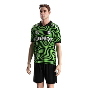 Camiseta de Fútbol con Cuello Polo de un Solo Botón para Entrenamiento, Tejido de Secado Rápido, Malla Transpirable y Diseño de Paneles Personalizables - Product Image 2