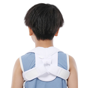 Children's Clavicle Fixation Belt White Figure Eight Strap For Back Support Postoperative Rehabilitation Gear - Product Image 1