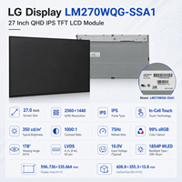 LM270WQG-SSA1 27 Zoll IPS QHD TFT LCD Bildschirmmodul 2560x1440 In-Cell Touch USB 75Hz LVDS 92 Pin für OEM Eingebettete Geräte