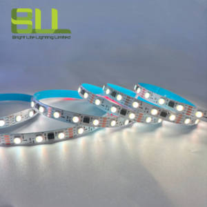 TM16704 DREAM COLOR DIGITAL <span class=keywords><strong>RGBW</strong></span> 60LED 12V PIXEL <span class=keywords><strong>LED</strong></span> <span class=keywords><strong>STRIP</strong></span> para DECORACIÓN DE FIESTA - Product Image 4