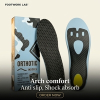 Semelles orthopédiques pour chaussures, soutien de la voûte plantaire, gel TPR PU, semelles orthopédiques personnalisées pour le sport, semelles confortables
