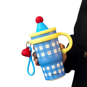 Taza con Diseño de Mascotas de Dibujos Animados, Superventas, de Acero Inoxidable 316, Aislada, con Diseño Animal, Regalo para Estudiantes, para Hija - Product Image 2