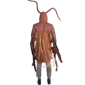 Costume de cafard Eraspooky pour adulte, unisexe, en polyester, pour Halloween, cosplay, fête - Product Image 2