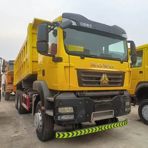รถบรรทุกมือสอง HOWO TX 6*4 ระบบขับเคลื่อน 10 ล้อ รถบรรทุกหนักสำหรับงานเหมือง ก่อสร้าง ขนส่ง บรรทุกได้ 20 40 ตัน - Product Image 1