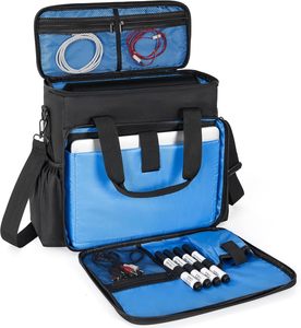 Mochila de Viaje para DJ, Impermeable y Resistente, Bolsa de Almacenamiento para Mezcladora de DJ, Micrófonos y Otros Equipos, Bolsa Grande para DJ con Puerto USB - Product Image 1