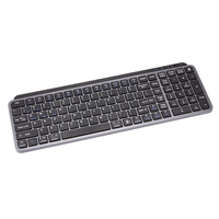 Clavier Ergonomique à Structure Ciseaux Silencieuse à Double Mode de Charge Rapide pour iOS Android Windows