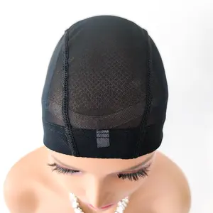 Wholesale Hair Net Hat Head cover mesh bottom SML wig accessories mesh dome wig Hat