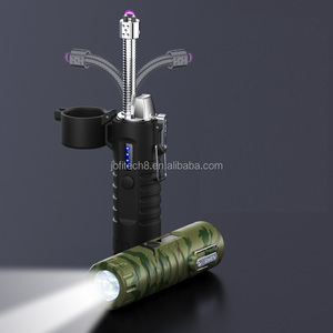 Allume-barbecue électrique à arc plasma en métal, étanche, avec lampe torche et tube d'extension pour activités de plein air (vente en gros) - Product Image 1