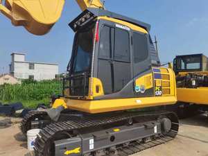 Excavatrice Komatsu PC130 13 tonnes utilisée au Japon Matériel de construction sur chenilles original Moteur Cummins Machines de terrassement Moteur principal - Product Image 4