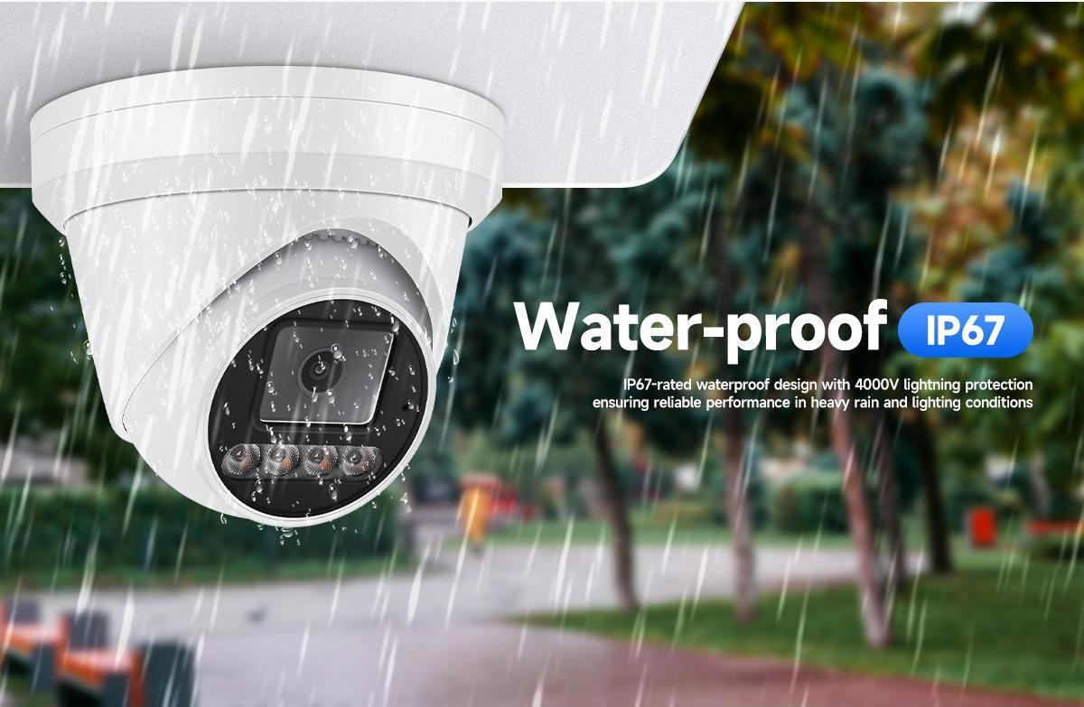 AI ISP 8MP IP Camera Ultra Low Light Color Night Vision Smart Motion Detection Two Way Audio CCTV Security Camera · image 3