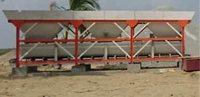 Machine de Dosage et de Batching d'Aggregats Haigang ZPL4800 à Contrôle Automatique PLC, Capacité de Trémie 320m³/h 30m³*3(4) pour la Construction