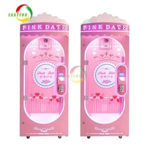 Coin Operated Smart Automatic Pink Date Cut Prize Machine Gift Game Machine Maquina De Garra Scissors Gift Machine for Sale - Product Image 2