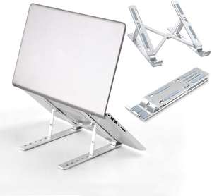 Soporte Ergonómico para Portátil Tiktok, Superficie Oxidada de Alta Calidad, Aluminio, Portátil, 6 Ángulos Ajustables, con Caja de Regalo - Product Image 5