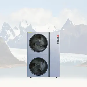 智能中央供暖冷却系统热水器一体机显示空气源热泵，适用于lg地板供暖