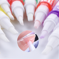 Logo personnalisé Traitement de réparation des ongles des doigts Adoucissant et fortifiant Sérum nourrissant pour les cuticules Stylo à huile pour ongles