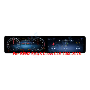 メルセデス・ベンツ E/G/Sクラス CLS 2016-2025 W213 W222 W257 W463用 新デザイン デュアルスクリーン マルチメディア Android ラジオ LCD ダッシュボード - Product Image 1