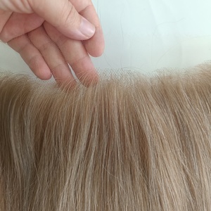 Topper de Cabelo Humano Virgem 100% com Renda HD 3x5 e Design Integrado 12x2 para Mulheres, Cores Personalizáveis - Product Image 3
