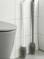 Brosse à tasse à eau en silicone à long manche brosse de nettoyage de bouteille de lait pour théières tasses à eau sans lacunes pour un lavage pratique