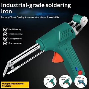 Pistolet à souder électrique réglable haute puissance, poignée pistolet, distribution automatique de <span class=keywords><strong>soudure</strong></span>, pistolet portable en forme de pistolet pour réparation et soudage (60W) - Product Image 2