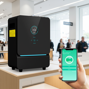 Diffuseur de parfum électrique à double usage, mural et sur pied, en alliage d'aluminium, pour usage commercial - Product Image 1