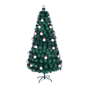 Árbol de Navidad Artificial Preiluminado de 6 Pies con Luces LED Multicolor, Brillo Cálido, Decoración Interior con Estrella en la Punta - Product Image 3