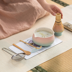 Custom logo Printing Box Packaging Matcha Whisk Holder Spoon Bowl Cup Bamboo <strong>Coffee</strong> Tea <strong>Sets</strong> Luxury Ceramic Matcha <strong>Set</strong> Kit <strong>Gift</strong> - Product Image 3