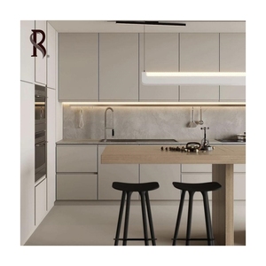 Tăng chất lượng hàng đầu Matt tủ bếp 2pac sơn tùy chỉnh sơn mài tủ bếp mộc với giỏ gia vị với giá tốt nhất - Product Image 5