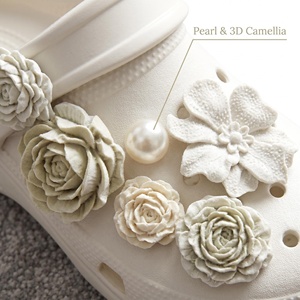 Regalo de boda de lujo para mujer, diseño floral en 3D, regalo para fiesta, ambiente romántico y elegante, transpirable (3 cm) - Product Image 6