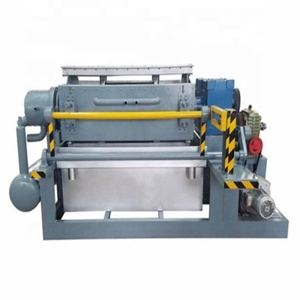 Best Manufacturer Pieces Per Hour Automatic 4 Side Paper Pulp Molding Container Holder Crate Flats Tray Making <b>Machine</b> - Product Image 2