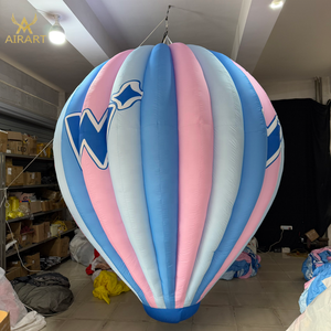 Nouveau design de montgolfière gonflable striée pour la publicité en magasin, les fêtes <span class=keywords><strong>d</strong></span>'anniversaire, la promotion de la marque, l'affichage <span class=keywords><strong>d</strong></span>'activités - Product Image 5