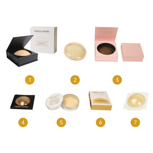 VOCH GALA - 5 Pares de Pétalos de Silicona Adhesivos Reutilizables e Impermeables para Mujer, Hipoalergénicos, Adhesivos para el Pecho - Product Image 3