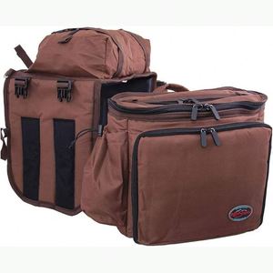 Muestra gratuita: Nueva Bolsa Flame Bag con Diseño Reflectante, Acolchada, con Bolsillos y Porta Botella de Agua, Bolsa de Sillín Ecuestre Resistente - Product Image 2