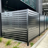 Fabricant de panneaux de clôture en aluminium sur mesure de haute qualité GS pour écran d'intimité