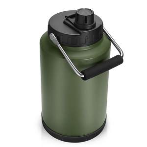 قوارير يومية 32 أونصة ترمس مفرغ الهواء زجاجة ماء إبريق ترمس معزول قارورة من الفولاذ المقاوم للصدأ زجاجة ماء سائبة بمقبض - Product Image 6