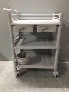 Medical Multifunctional <strong>Trolley</strong> Cart ABS Emergency Surgical Instrument <strong>Trolley</strong> Premium ABS Products 2 or 3 Layer <strong>Trolley</strong> Other - Product Image 4