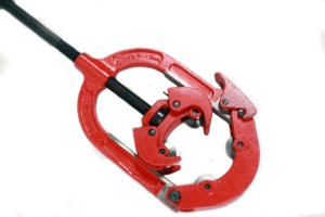 Cortador de Tubos Metálico Manual ECH4, Cortador de Tubos Profesional Industrial para Acero Inoxidable, Acero al Carbono y Hierro, 73-125 mm - Product Image 4