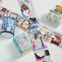 Ruban Washi Hercter pour Bullet Journal, ruban de papier japonais à motifs décoratifs pour agenda