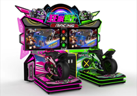 Siège de cockpit de simulation de course Kuermai avec cadre métallique, plateau de jeu inclus, rig de simulation personnalisé pour centres de jeux, garantie 1 an