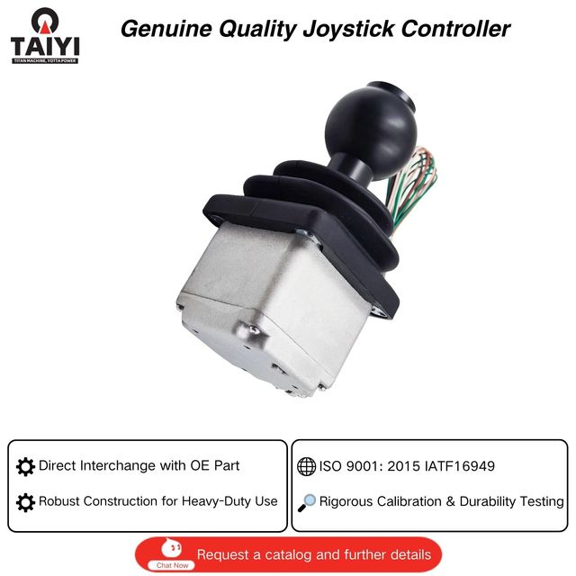 AWP 2441305340 Articulating Telescopic Boom Lifts Single Axis Industrial Joystick for Haulotte Joystick controller