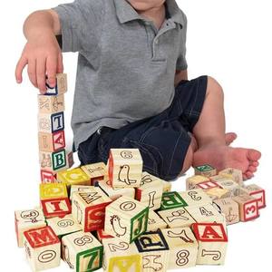 10진수 숫자 블록 수학 큐브 장난감 튼튼한 알파벳 나무 기차 퍼즐 블록 자동차 - Product Image 3