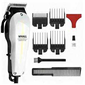 Tondeuse à cheveux professionnelle rechargeable pour barbiers, affichage numérique LED, machine à couper les cheveux électrique, <span class=keywords><strong>base</strong></span>, <span class=keywords><strong>langue</strong></span> <span class=keywords><strong>française</strong></span> - Product Image 1
